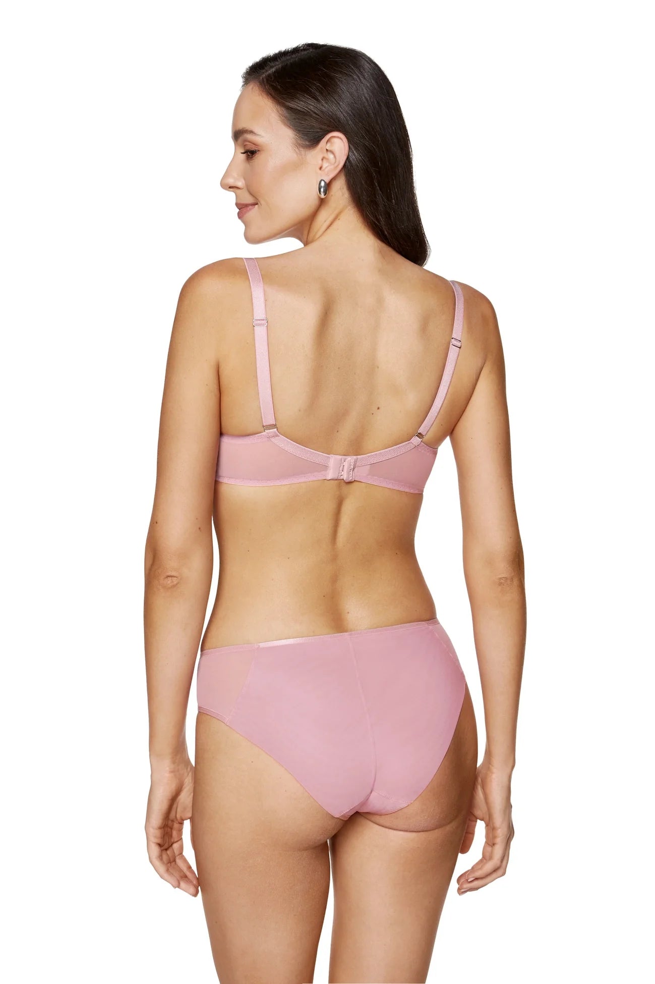 Sheer Mesh Floral Embroidered Bra Gorteks Bloom